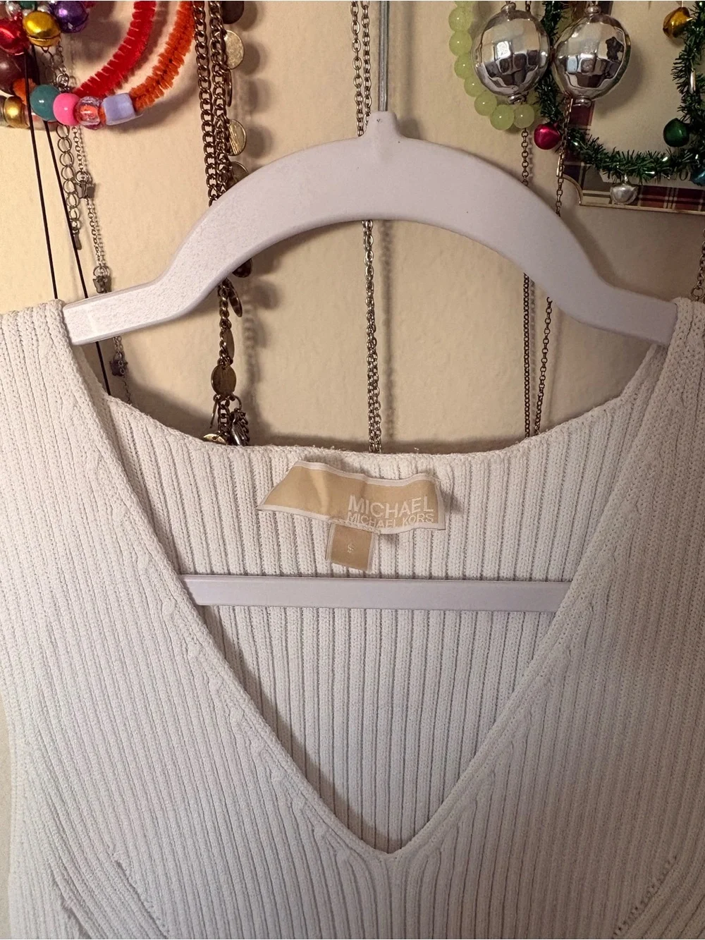 Michael Kors sleeveless ribbed